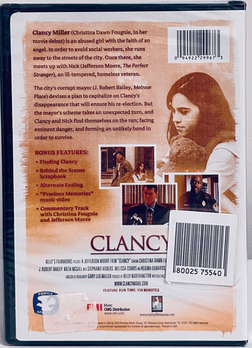 Clancy (DVD 2009) "Pain is Inevitable. Misery is Optional" Drama Brand NEW image 2