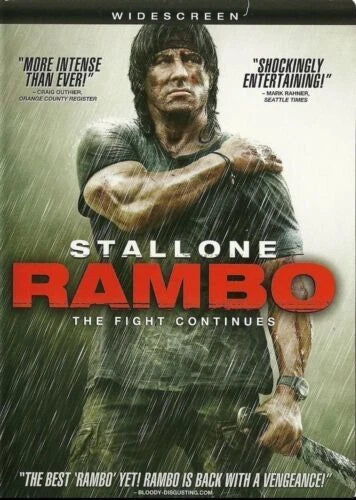 Rambo : The Fight Continues (DVD, 2008) Action/Thriller Widescreen Stallone*WM2 image 0