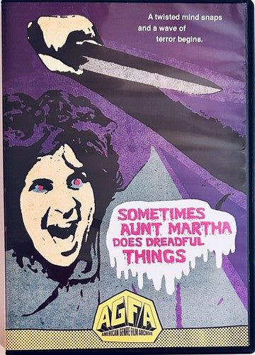 Sometimes Aunt Martha Does Dreadful Things (DVD 1971) AGFA Vinegar Syndrome OOP image 0