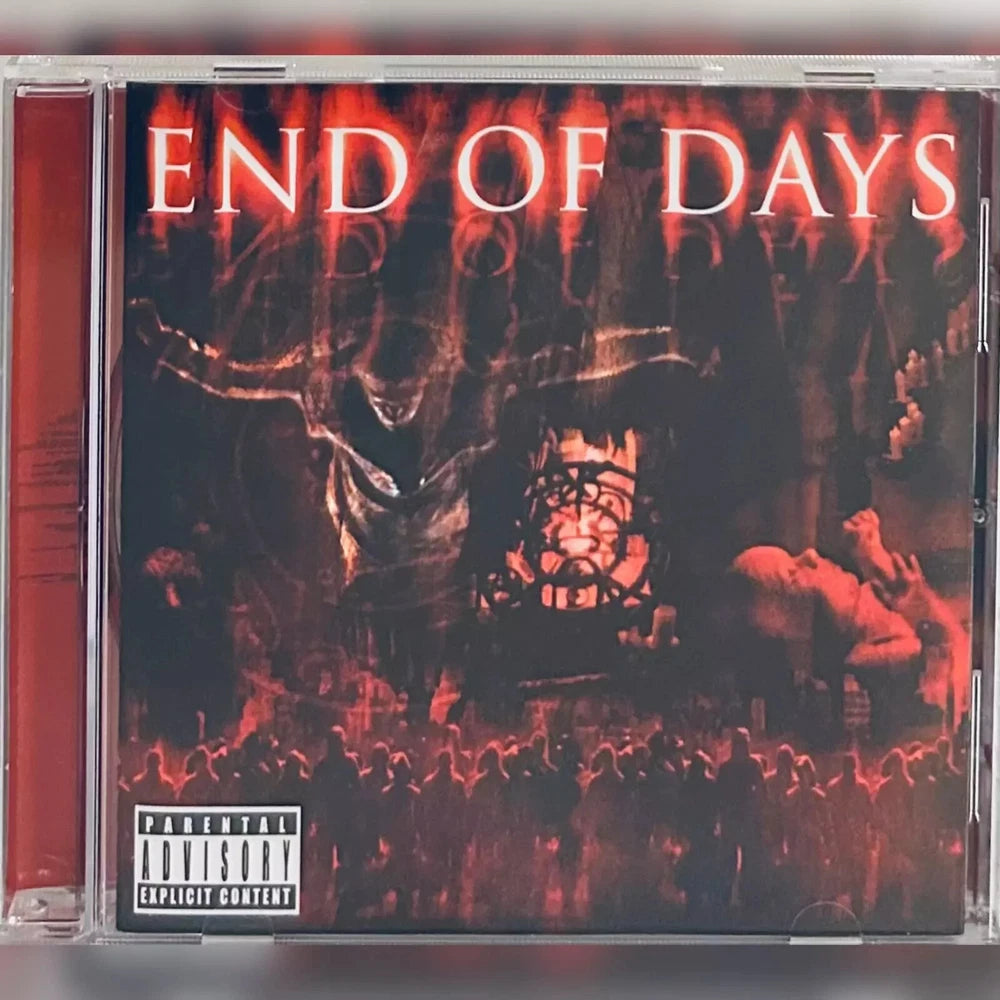 END OF DAYS (CD, 1999) Motion Picture Soundtrack Explicit Content, Universal image 0