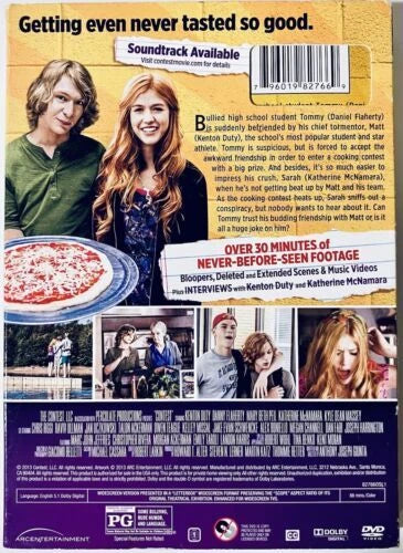 Contest (DVD, 2013) Kenton Duty w/ Slipcover Drama Family Comedy *RG3 image 2