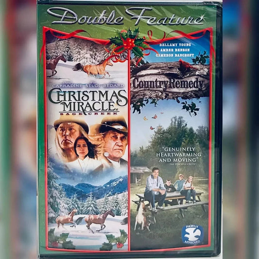 Christmas Miracle at Sage Creek/Country Remedy (DVD, 2010) "Family Approved" NEW image 0