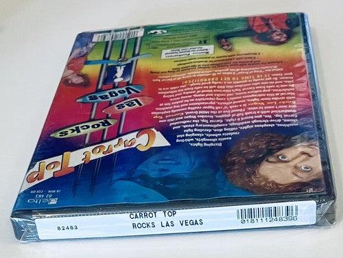 Carrot Top Rocks Las Vegas (DVD, 2003) Comedy Special OOP Brand NEW*GR3 image 2
