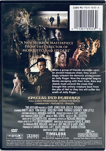 Jolly Roger: Massacre at Cutters Cove (DVD, 2007) The Asylum Horror2005*BF1 image 1