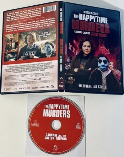 The Happytime Murders (DVD 2018) Bilingual Melissa McCarthy Comedy*GR3 image 1