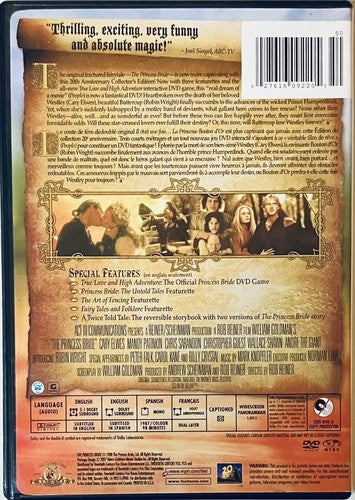 The Princess Bride (DVD, 2007) 20th Anniversary Edition w/ Booklet & Insert *TR0 image 1