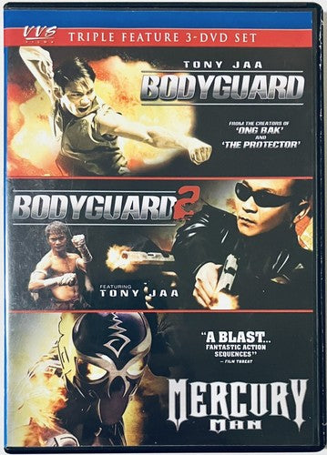 Bodyguard / Bodyguard 2 / Mercury Man 3 DVD Tony Jaa Action Thailand *RG3 image 0