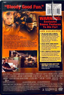 Dawn of the Dead (DVD, 2004) w/ Insert Ving Rhames, Zack Snyder Horror En/Fr/Sp* image 1