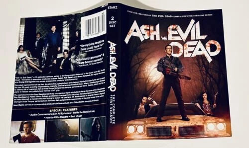 Ash vs Evil Dead (DVD) w/ Insert 2-Disc Set Season One STARZ Bruce Campbell *A11 image 4