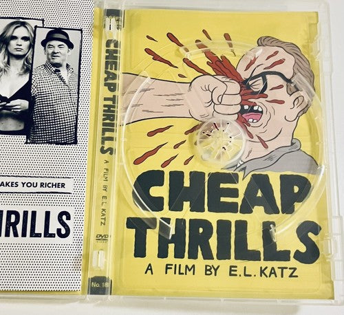 Cheap Thrills (DVD, 2013) w/ Booklet Unrated Pat Healy Draft House Films No. 18 image 1