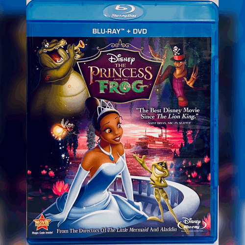 The Princess and the Frog (Blu-ray Only, 2009) Animation/Musical Disney En/Fr/Sp image 0