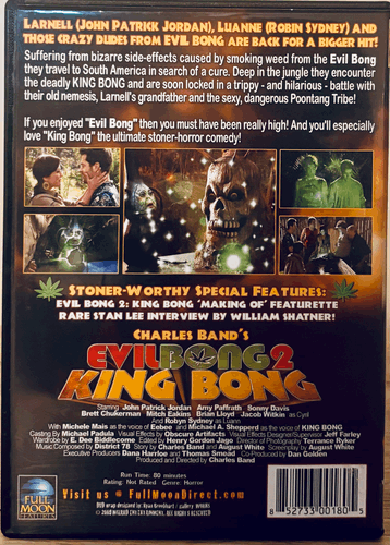 Evil Bong: Volume 2: King Bong (DVD 2009) Horror VG Full Moon Charles Band *MA1 image 1