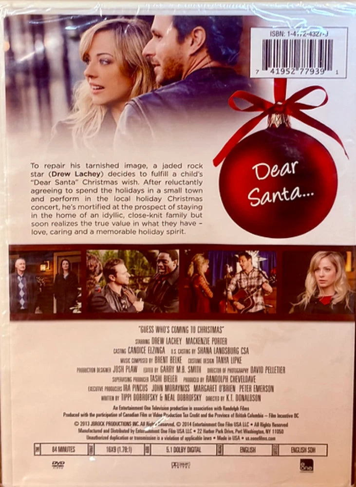 Guess Who’s Coming to Christmas (DVD 2014) eOne Comedy/Family Brand NEW *NW1 image 1