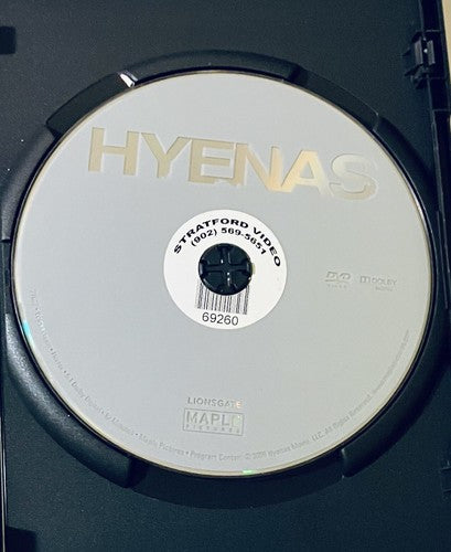 Hyenas (DVD, 2011) Widescreen Lionsgate RARE OOP *RG3 image 1