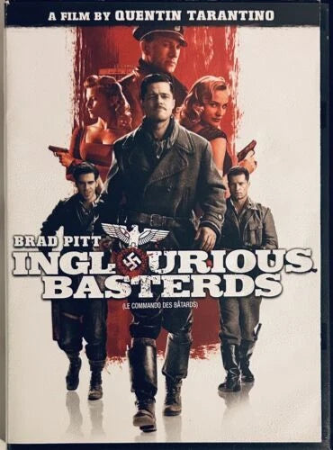 Inglourious Basterds (DVD, 2009) Brad Pitt Quentin Tarantino War En/Fr/Sp *GR1 image 0