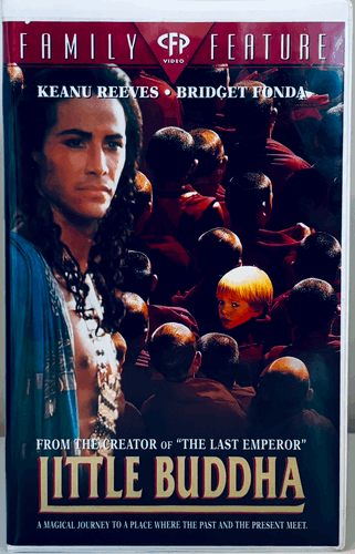 Little Buddha [VHS, 1993] Family Feature | Keanu Reeves Drama RARE image 0