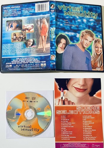 Virtual Sexuality (DVD, 1999) w/ Insert TriStar Laura Fraser *RG2 image 1