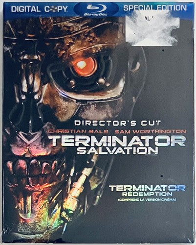 Terminator Salvation (Blu-ray Disc & DVD, 2009) 2-Disc Set w/ Slipcover NEW*GR1 image 0
