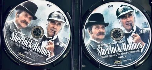 Sherlock Holmes & The Leading Lady/& The Incident at Victoria Falls (DVD, 2012) image 2