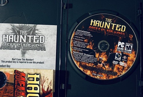 The Haunted Hell's Reach 2011 w/ Slipcover- Windows PC Game Rated Mature image 3