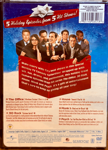 Holiday TV Comedy Collection (DVD) The Office, House, Psych, Monk, 30 Rock NEW image 1