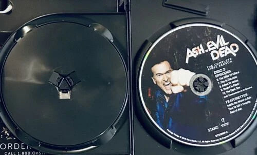 Ash vs Evil Dead (DVD) w/ Insert 2-Disc Set Season One STARZ Bruce Campbell *A11 image 3
