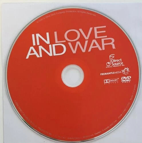 In Love and War (DVD 1987) Golden Globe Nominee James Woods *GR3 image 2