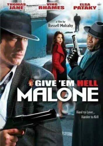 Give Em Hell Malone (DVD, 2009) Thriller/Action Thomas Jane eOne En/Fr *WM2 image 0