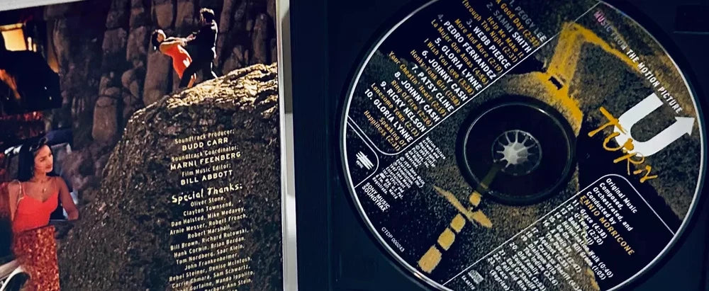 U Turn Soundtrack Ennio Morricone (CD 1997) Johnny Cash Patsy Cline*001 image 2