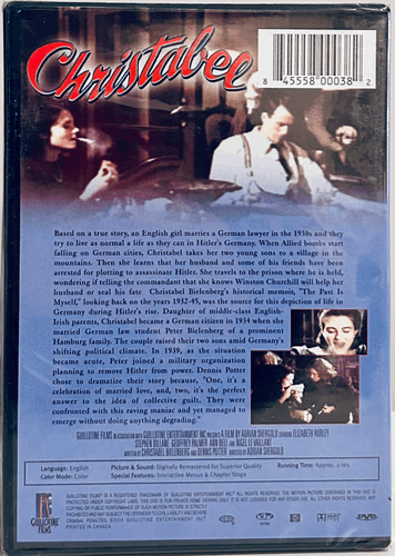Christabel (DVD, 1988) Elizabeth Hurley TV Mini-Series RARE OOP Brand NEW *001 image 1