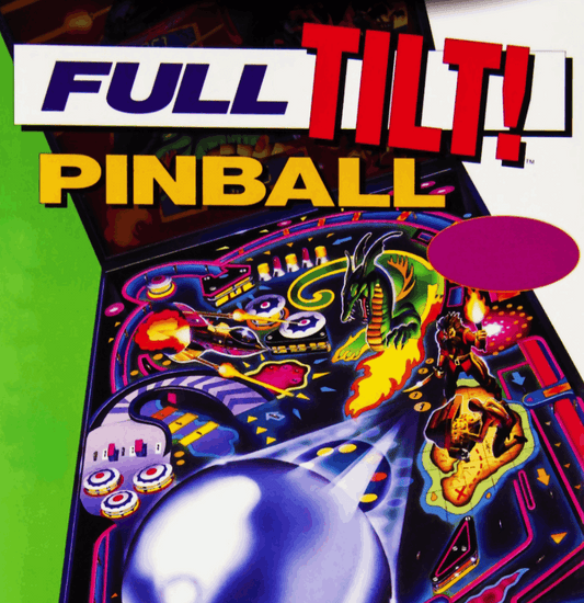 Full Tilt Pinball (CD-ROM 1995) Maxis Vintage PC Windows 95 T image 0