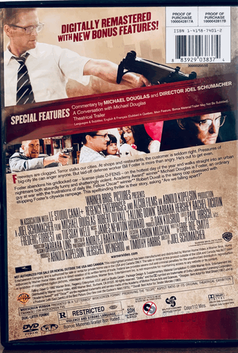 Falling Down (DVD 1993) Thriller Deluxe Ed Joel Schumacher Michael Douglas EN/Fr image 1