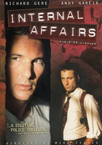 Internal Affairs (DVD, 1990) Thriller/Crime Richard Gere En/Fr Widescreen *WM2 image 0
