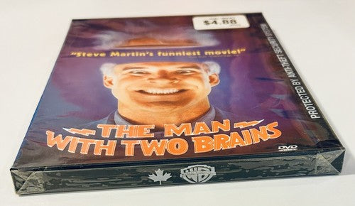 The Man With Two Brains (DVD 1983) Steve Martin Sci-Fi Comedy Snapcase Brand NEW image 1