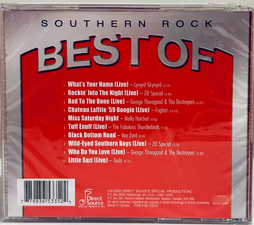 Best of Southern Rock (CD 2005) Various Artists Brand NEW *001 image 1