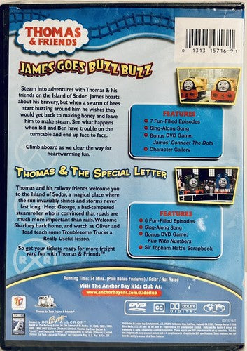Thomas and Friends James Goes Buzz Buzz / Thomas & the Special Letter NEW *GR1 image 1