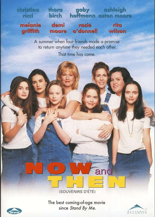 Now and Then DVD (DVD, 1995) Christina Ricci, Gaby Hoffman Alliance OOP En/Fr image 0