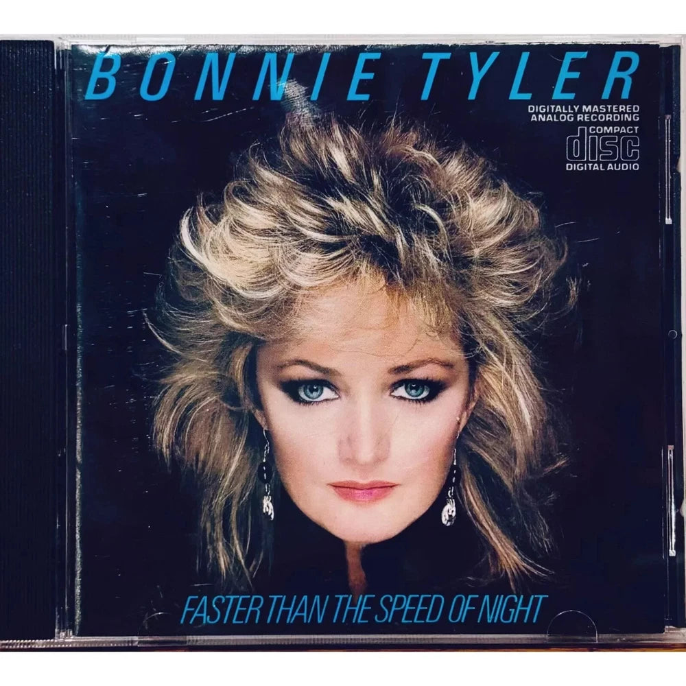 Faster Than the Speed of Night Bonnie Tyler (CD 1983) Columbia Rock/Pop*BDP image 0
