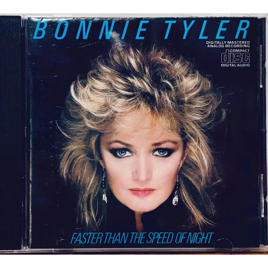 Faster Than the Speed of Night Bonnie Tyler (CD 1983) Columbia Rock/Pop*BDP image 0