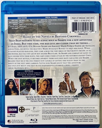 Sharpe's Peril (Blu-ray, 2010) Sean Bean BBC *GR3 image 1
