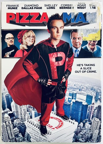 Pizza Man (DVD, 2014) w/ Slipcover Action Comedy Stan Lee Frankie Muniz OOP*GR1 image 0