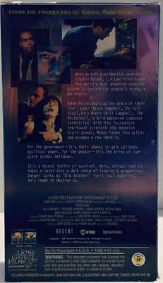 Power.com (VHS, 1996) [aka Menno's Mind] Sci-Fi Bruce Campbell image 1