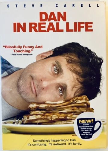 Dan in Real Life (DVD 2007) w/ Slipcover/Inserts WDS Bilingual Steve Carell*3HH image 0