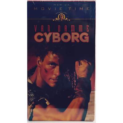 Cyborg (VHS 1996) MGM Jean-Claude Van Damme Sci Fi - Brand NEW image 0