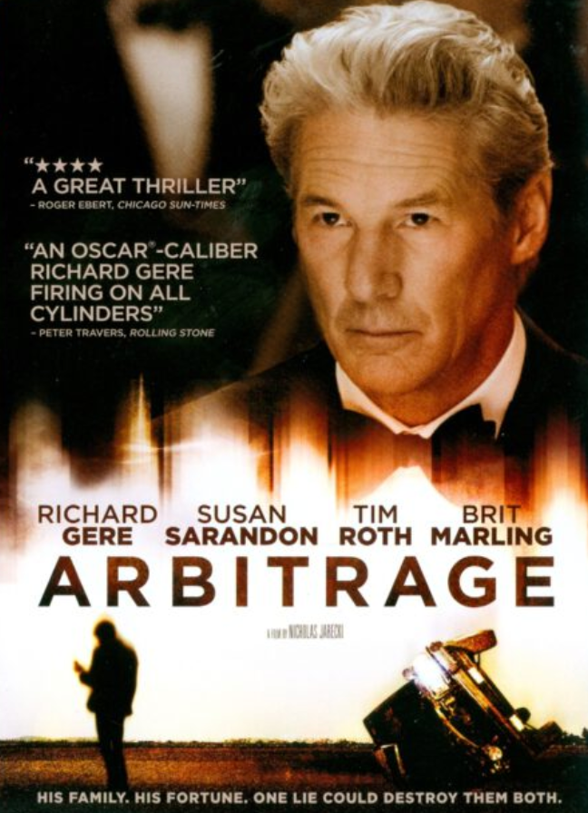 Arbitrage (DVD, 2012) Richard Gere, Susan Sarandon Thriller Lionsgate En/FR*DS1 image 0