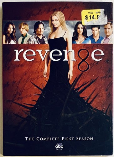 Revenge : The Complete First Season (DVD, 2012) 5-Disc Set w/ Slipcover NEW*GR1 image 0