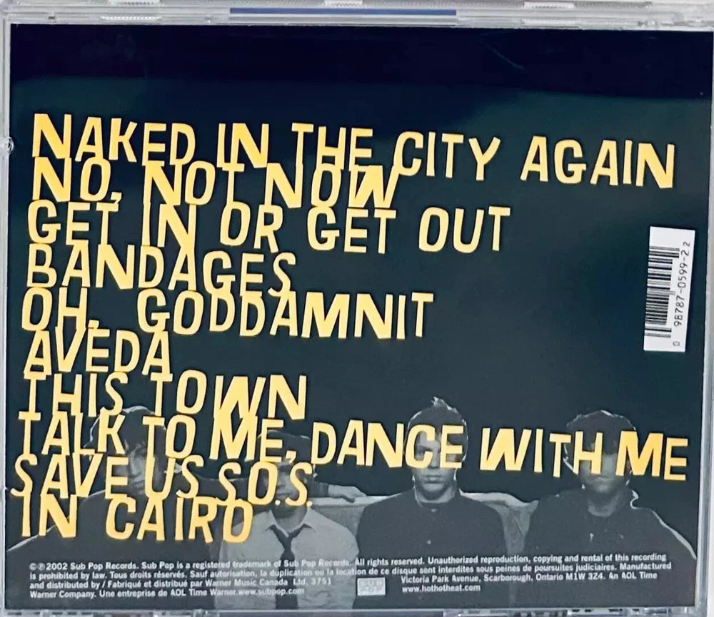 Hot Hot Heat Make Up The Breakdown (CD 2003) Sub Pop Records *001 image 1