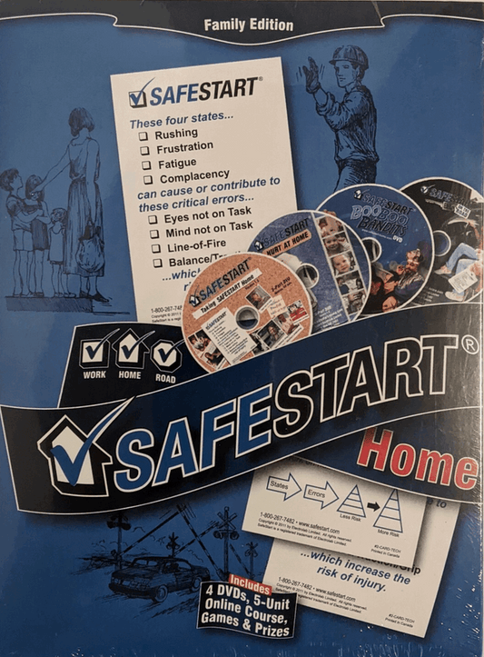 Safe Start Home Family Edition Online Course Games & Prizes (4-DVD Set 2011) New image 0