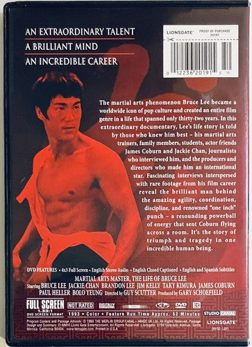 Bruce Lee: Martial Arts Master, the Life of Bruce Lee (DVD) Biography Lionsgate image 1