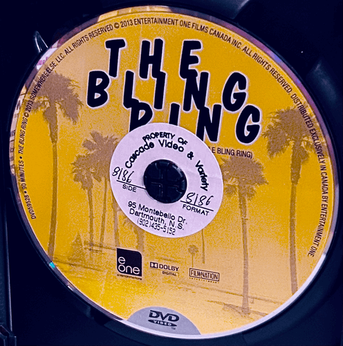 The Bling Ring (DVD 2013) Crime/Comedy E-One Rental English/French *001 image 1